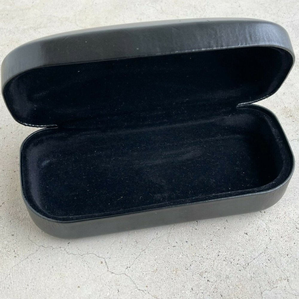 Coach New York Sunglasses Case Black Hard Case Big Case Empty Case Only - Picture 8 of 11